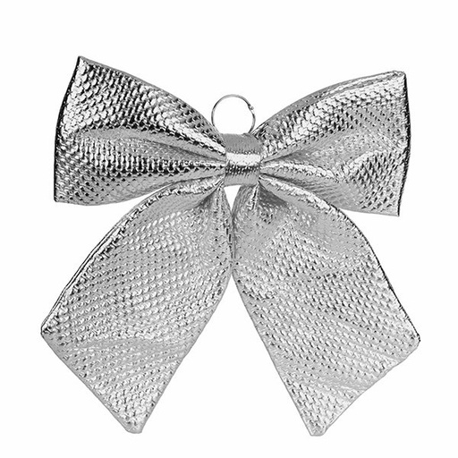 [600-48422] PLATEADO LAZO, CON TEXTURA EN RELIEVE, 44CM