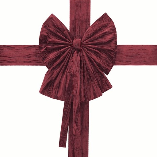[600-48433] TERCIOPELO LAZO PARA PUERTA, BURDEOS, 52CM