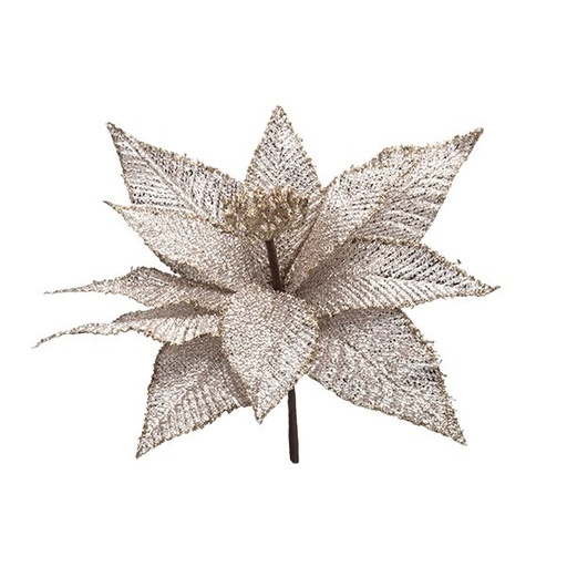 [600-49438] BRILLANTE BEIGE FLOR, 30X31CM