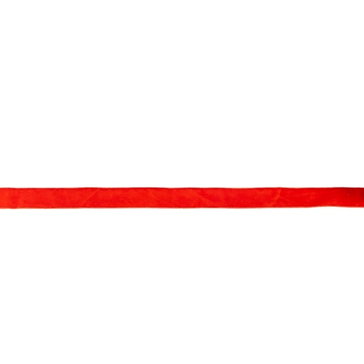 [600-49509] TERCIOPELO ROJO CINTA, 914X2.5CM