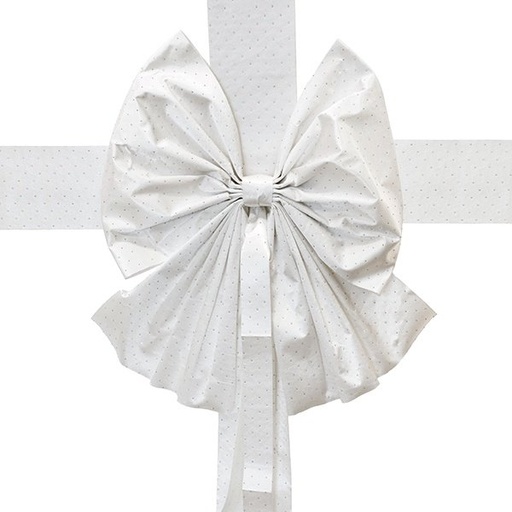 [600-48432] BLANCO LAZO PARA PUERTA CON PEDRERÍA, 52CM