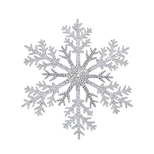 [600-49703] TRANSPARENTE COPO DE NIEVE, ACRÍLICO, 25CM