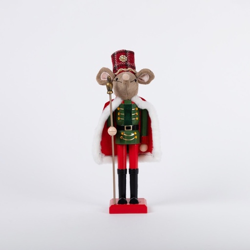 [600-48265] RATÓN CASCANUECES, PLÁSTICO, 13×39CM