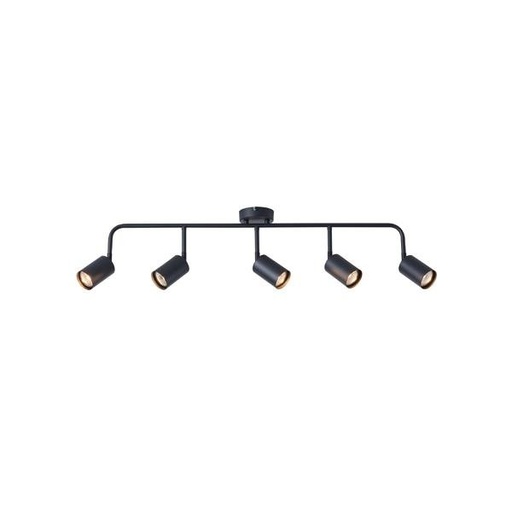 FOCO METAL 5 LUCES 5XGU10 MÁX. 7W 800X230mm ARTE ILLUMINA OLYMP