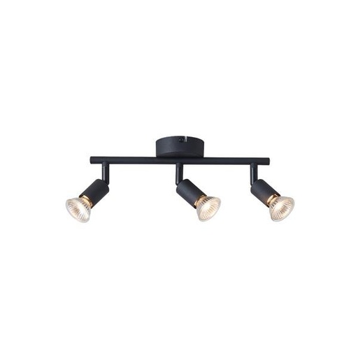 FOCO ORIENTABLE METAL 3 LUCES 3XGU10 MÁX. 7W 300X80X125mm ARTE ILLUMINA VORRAS