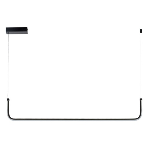 [144-16026] LÁMPARA DE TECHO COLGANTE ALUMINIO LINEAL UNA LUZ LED 18W 975Lm 3CCT (3000 / 4000 / 6500K) 900X1200mm ARTE ILLUMINA