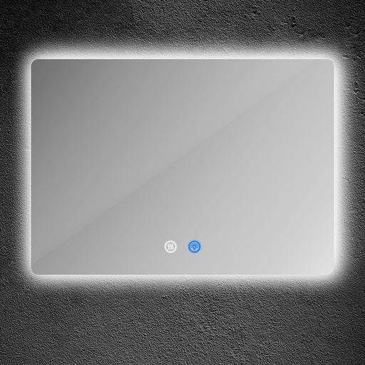 [144-88014] ESPEJO PARALELOGRAMO TÁCTIL LED REGULABLE ANTIVAHO 18W 1440Lm 3CCT (3000 / 4000 / 6000K) 800X600mm ARTE ILLUMINA NIVRA