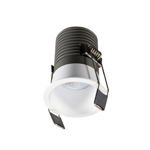 DOWNLIGHT EMPOTRABLE 5W Ø40mm BLANCO 